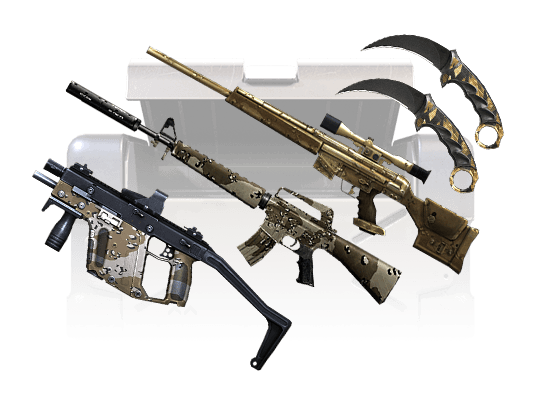 Desert Camo Crate